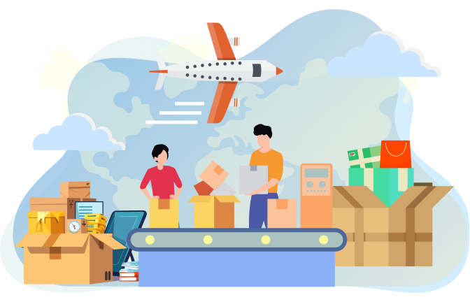 Consolidate Packages and Ship Internationally