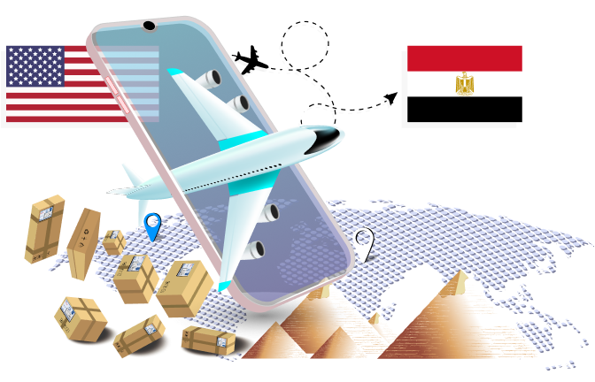 Shipping From USA to Egypt