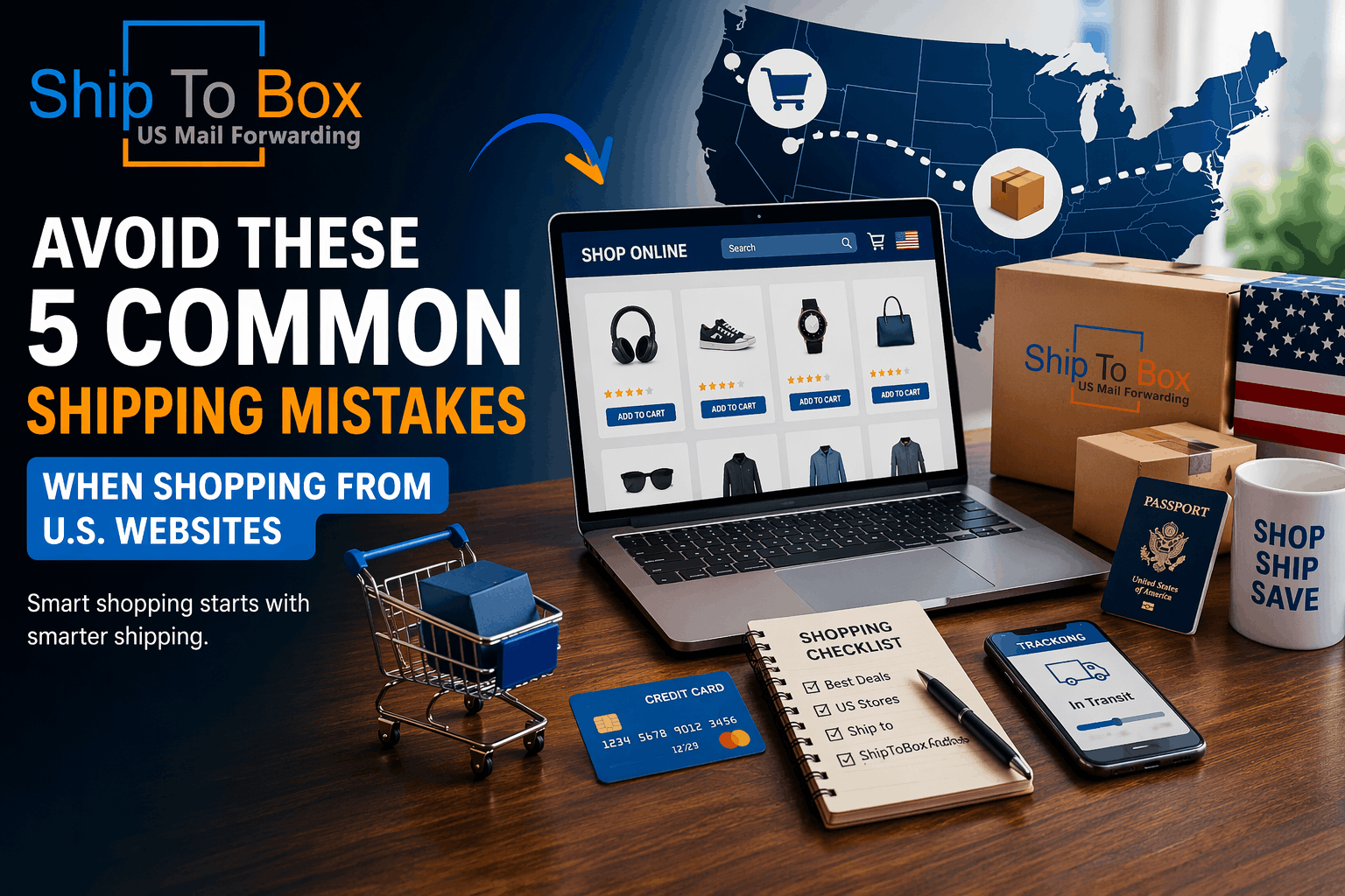 Avoid These 5 Common Shipping Mistakes When Shopping from U.S. Websites