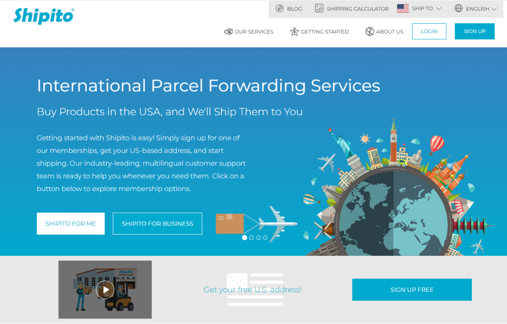 Shipito — Best Multi-Region Forwarder