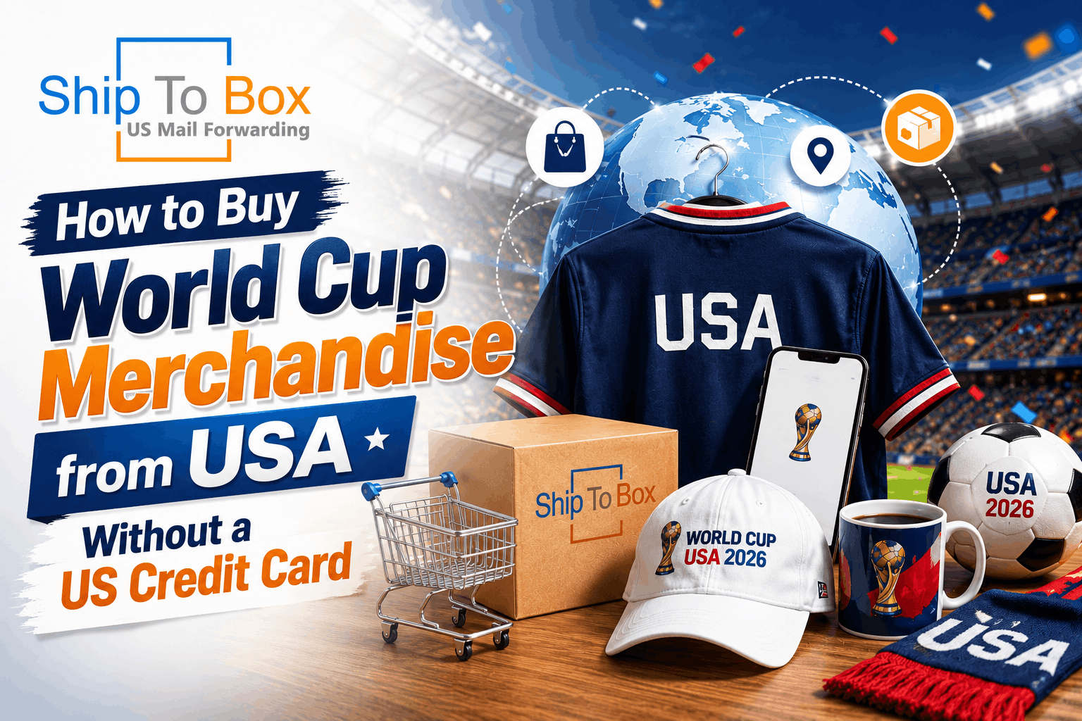 How to Buy World Cup Merchandise from USA Without a US Credit Card