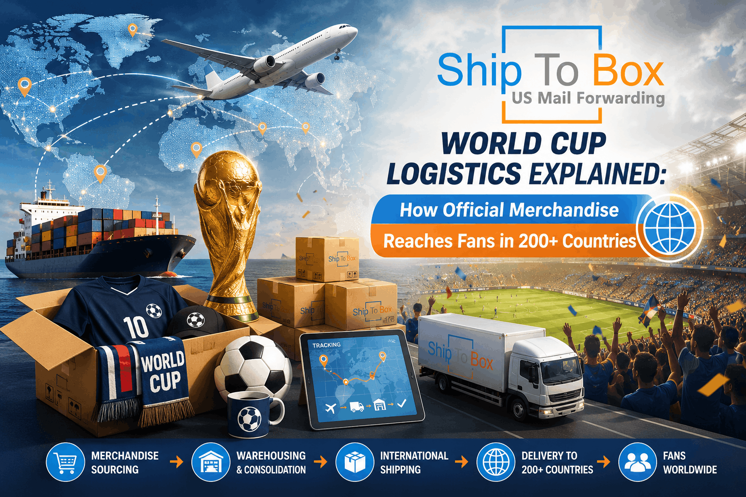 World Cup Logistics Explained How Official Merchandise Reaches Fans in 200+ Countries